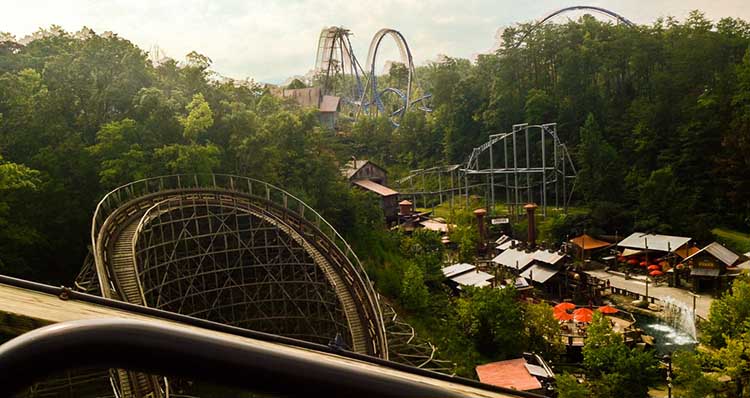 View of Dollywood